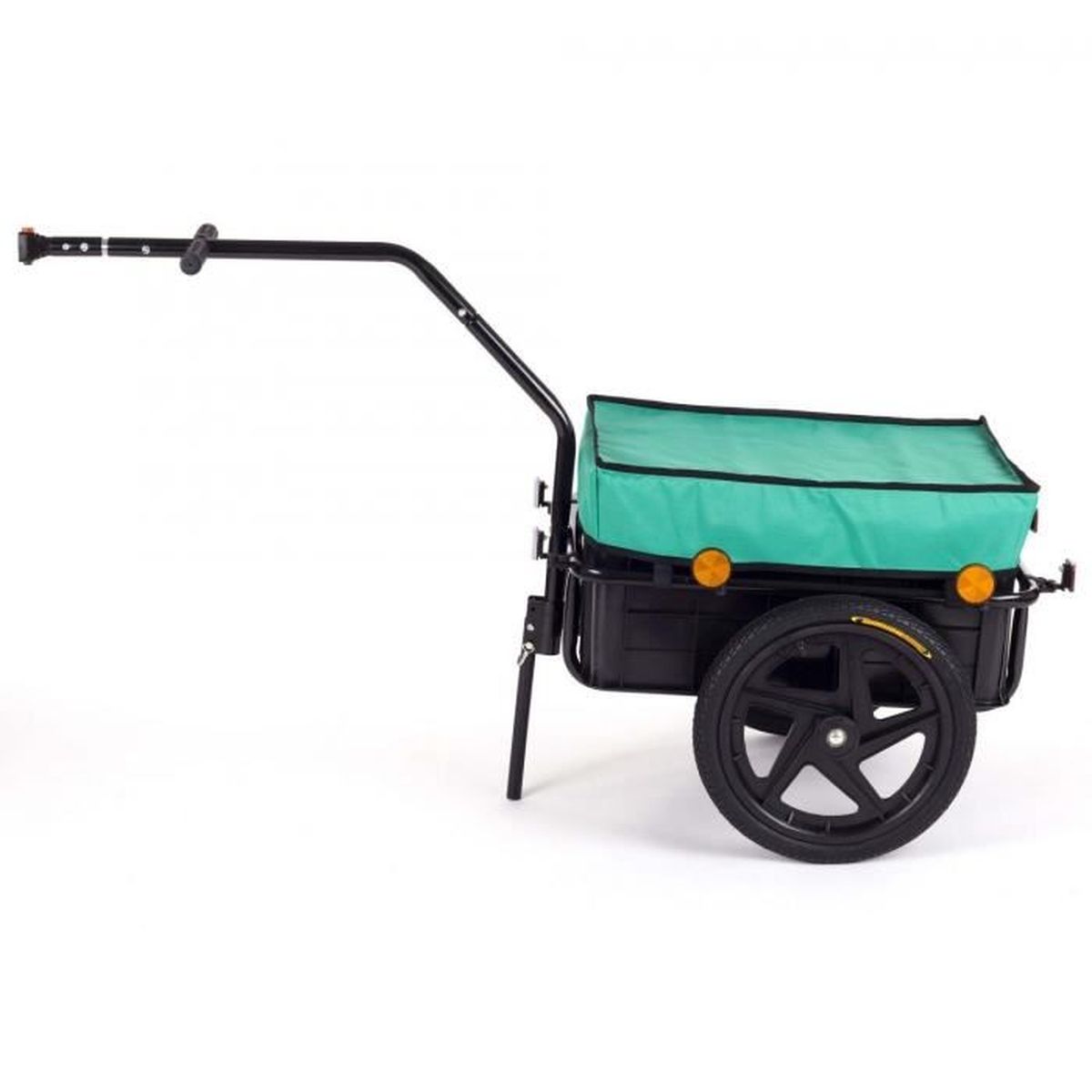 Samax Remorque De Velo Chariot De Transport Pour 60 Kg 70 L En Vert Prix Pas Cher Cdiscount