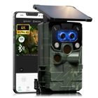 Caméra de Chasse Solaire CAMPARK- Double objectif 60MP 4K UHD - Vision Nocturne 20m - Bluetooth/WIFI/APP - IP66