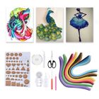 Kit 6 Stylos à Aiguille Quilling Bois Et Acier Inoxydable – Outils Loisirs Créatifs Papier