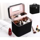 Musekey Mallette Maquillage Cosmétique Vanity Rigide Case Boite de Rangement Noir