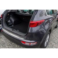 Acier protection de seuil de coffre chargement pour Kia Sportage IV 2016-2018