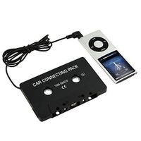 INECK® Adaptateur cassette audio voiture à prise jack 3,5 mm pour iPod-Lecteur MP3