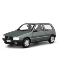 Voiture miniature - FIAT - FIAT UNO TURBO I.E 1985 - Gris - Intérieur