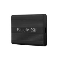 Happy-disque dur ssd externe Bold Stripe Portable Solid State Drive-2T-Black