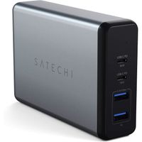 Satechi Chargeur de Bureau 108W Pro USB-C - 2 Ports USB-C et 2 Ports USB-A - Compatible avec MacBook Pro/Air M2 2022, iPad Ai