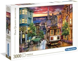 PUZZLE San Francisco-3000 pièces, 33547, multicolore.[Z51