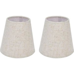 LAMPADAIRE Lustre Shades Light Covers Lamp Shades Set Of 2, Bell Lamp Shades Clip On For Floor Chandelier Pendant Light Remplacement(Be[n1858]