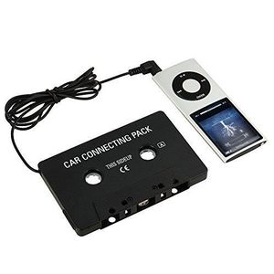 Gobesty Cassette Adapter Audio, Adaptateur Cassette Audio Auxiliaire  Bluetooth, Adaptateur Audio De Voiture Cassette Chargeur USB Pratique,  Adaptateur