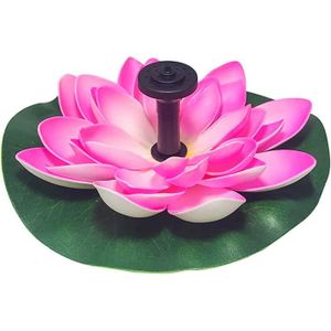 FONTAINE DE JARDIN Fontaine solaire en forme de lotus avec diffeacute