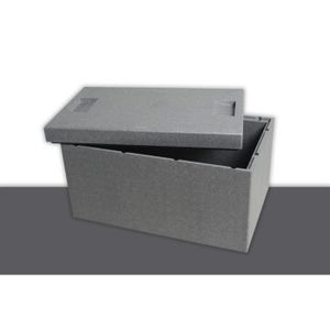 CARTON caisse  isotherme 40x26x12.5 polystyrène c 15 Boite transport 2eme choix 