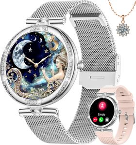 MONTRE CONNECTÉE KIQULOV Montre connectée Femme Appel Bluetooth AMO