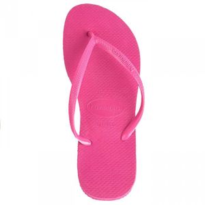 TONG Tongs enfant - Havaianas - Brasil Slim - Rose - Confortables et résistantes à l'eau