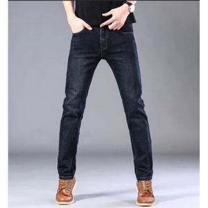 JEANS Jeans pour hommes, pantalons décontractés d'affaires slim stretch coupe droite, printemps 2023 nouveau