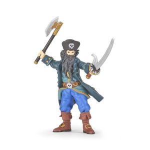 FIGURINE - PERSONNAGE Figurine pirate : Barbe Noire Coloris Unique