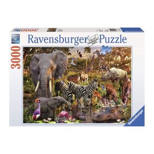 PUZZLE Puzzle Animaux du Continent Africain - Ravensburge