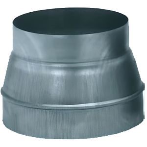 VMC - ACCESSOIRES VMC reduction conduit conique galvanisé diamètre 125/100mm