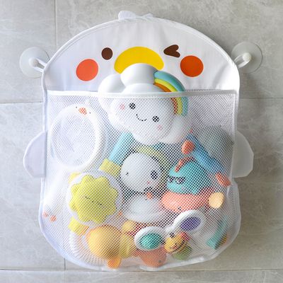 Filet De Rangement Pour Jouets De Bain – Avec Ventouses, Séchage Rapide, Sans Perçage