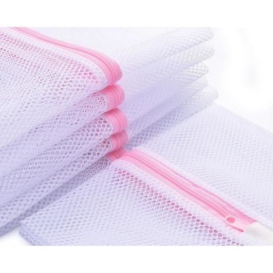 6 Filets à Linge AINOLAN - Sacs De Lavage Avec Fermeture Éclair Pour Machine