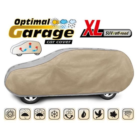 Bâche pare-soleil OPTIMAL demi-garage berline L pour VOLKSWAGEN