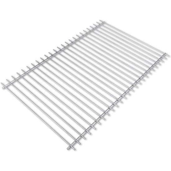 Grille De Barbecue Inox Rectangulaire 64,7x53 Cm – Sans Marque