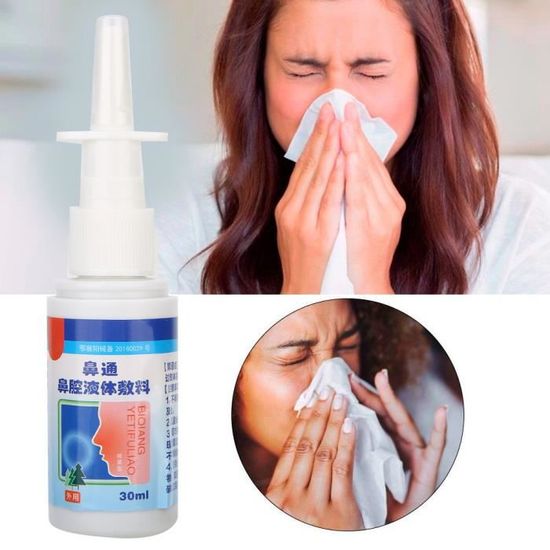 EBTOOLS Spray nasal pour rhinite Spray nasal rhinite Soulagement des