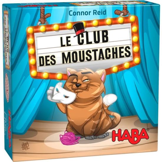 Jeu de société - HABA - Le Club des Moustaches - Mixte - Enfant - 2 joueurs ou plus - A partir de 7 ans