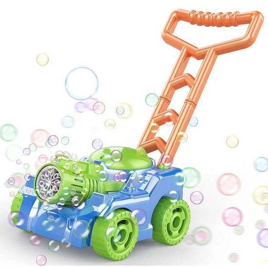 Tondeuse à Bulles Automatique Pour Enfants – Machine à Bulles 6000 Bulles/min, Jeu Extérieur