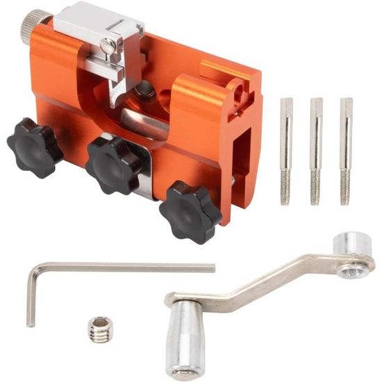 Affûteur De Forets KAIYAYA - Universel Pour Forets 2 à 13 Mm, Compatible Meuleuse 125 Mm - Angle 118° - 12