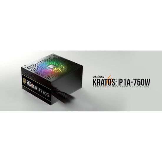 Kratos P1A- 750 750 W RVB 80Plus Or[D2381] - Cdiscount Informatique