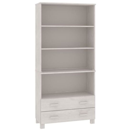 Armoire Buffet Bar Blanc - Style Maison De Campagne - 2 Portes + Tiroirs - Neuf