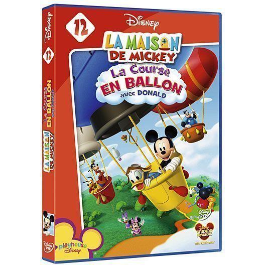 Dvd La Maison De Mickey La Course En Ballon A En Dvd Dessin Anime Pas Cher Cdiscount
