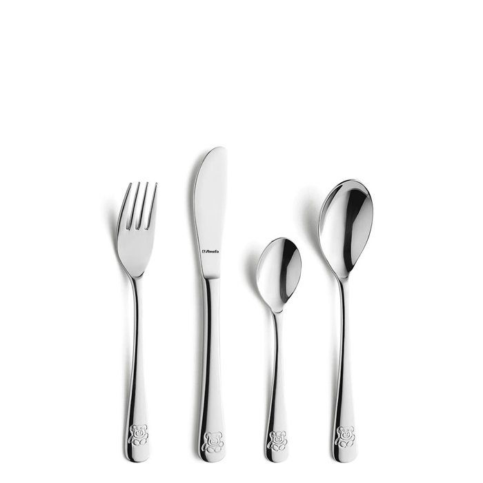 Coffret couverts bébé Ourson - 4 pièces