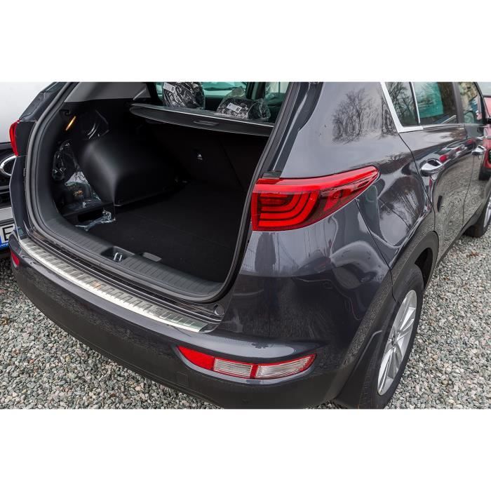 Acier protection de seuil de coffre chargement pour Kia Sportage IV 2016-2018