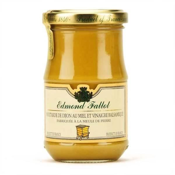 Moutarde de Dijon au miel et vinaigre balsamique 210g