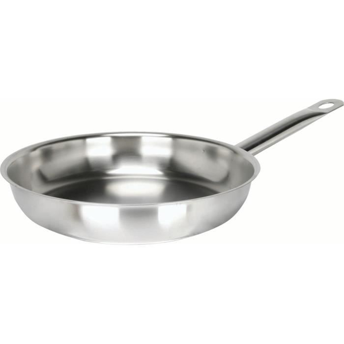 POELE INOX PRO SITRAM de 24