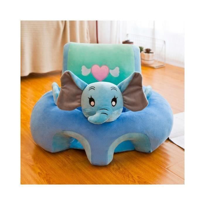 Canapé Siège Chaise Bleu Apprendre à S'asseoir Bébé Enfant En Bas âge Fauteuil Siège de Soutien Canapé 50cm MMK21