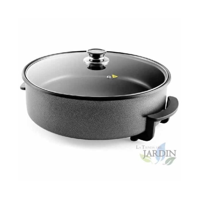 Suinga - Marmite électrique Orbegozo 1500W idéale pour frire, mijoter, rôtir, cuire des paellas, des tortillas et des pizzas. 40cm d