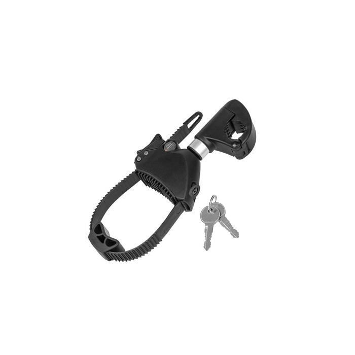 Bras de fixation de cadre porte velo eufab 12 cm crow basic/amber