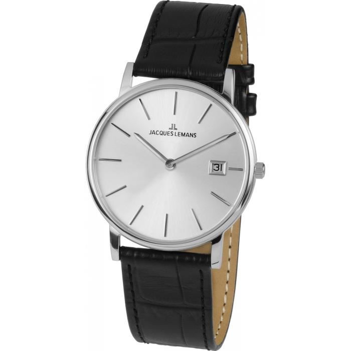 Jacques Lemans VIENNA 1-1848A Montre-Bracelet pour hommes Plat & léger