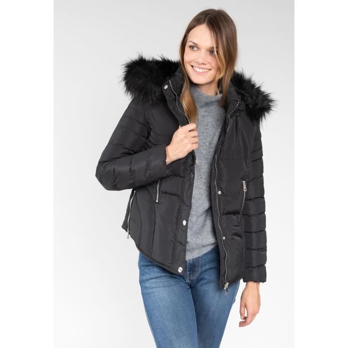 Doudoune femme Deeluxe leona - noir - S