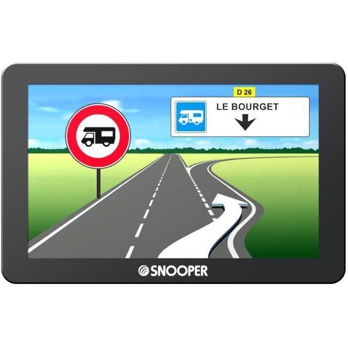SNOOPER - GPS SERIE 400 : Ventura 2400 MAPLIFE - Ecran 4.3''- Camping Car Europe