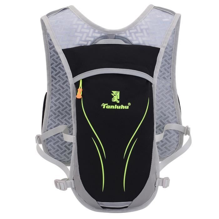 Tanluhu Ultralight Running Hydration Backpack Femmes Hommes Respirant Sac à Dos Sac D'Eau pour Marathon Cyclisme Sports de Plein