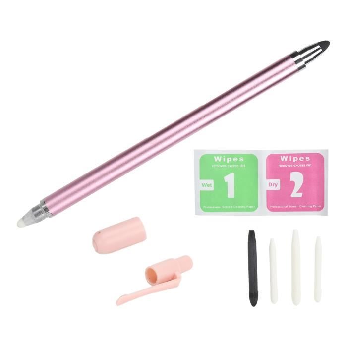 VINGVO Stylet Crayon Stylet à double extrémité pour écrans tactiles Stylet de remplacement haute sensibilité pour tablette pour