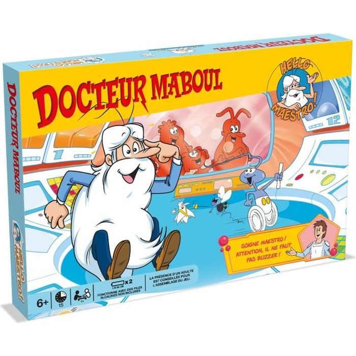 DOCTEUR MABOUL - Hello Maestro la vie - Jeu de société - Version française - 0477
