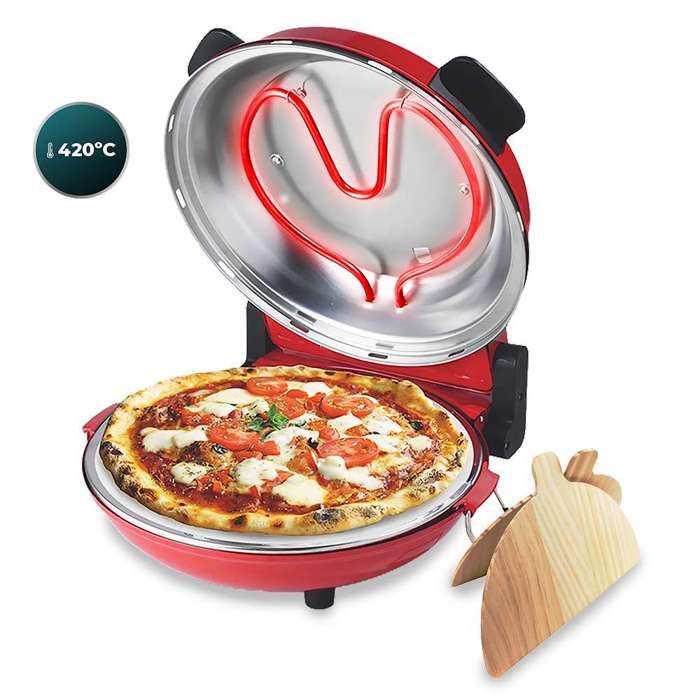 Four à Pizza électrique Cecotec Pizza&Fry 7000 - 7L, 2200W, Jusqu'à 13 Pouces - Pierre à Pizza Incluse - 8 Programmes, écran Tactile Four Pizza 13 Pouces Cecotec Four à Pizza électrique Cecotec Pizza&Fry 7000 - 7L, 2200W, Jusqu'à 13 Pouces - Pierre à Pizza Incluse - 8 Programmes, écran Tactile Four Pizza 13 Pouces Cecotec