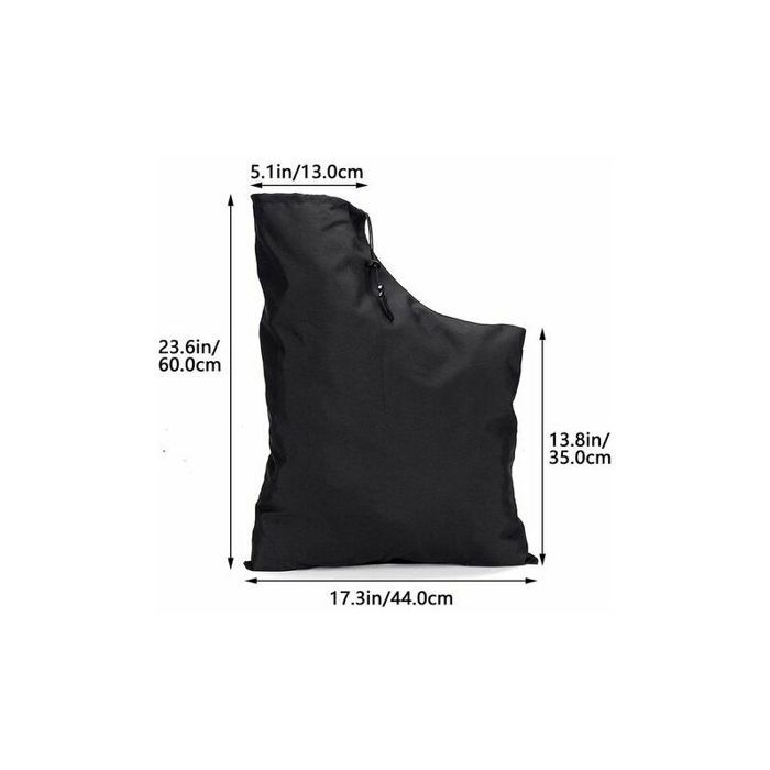Sac D'aspirateur Pour Souffleur De Feuilles Universel - Polyester, 64x46 Cm, Rangement Débris Jardin - 6