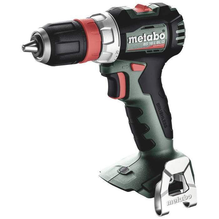Perceuse visseuse sans fil Metabo BS 18 BL Q 613156840 18 V Li Ion brushless + mallette sans batterie sans chargeu