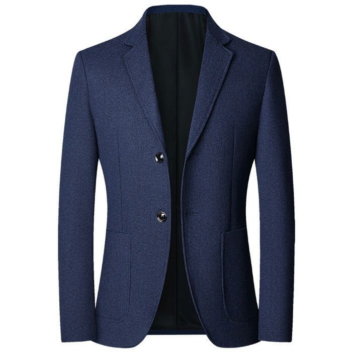 Veste Costume Sport Homme - Coupe Ajustée - Unie - Daily Wear - Taille M à XXXXXXXL - Pour Travail, Sortie, Décontracté - 4