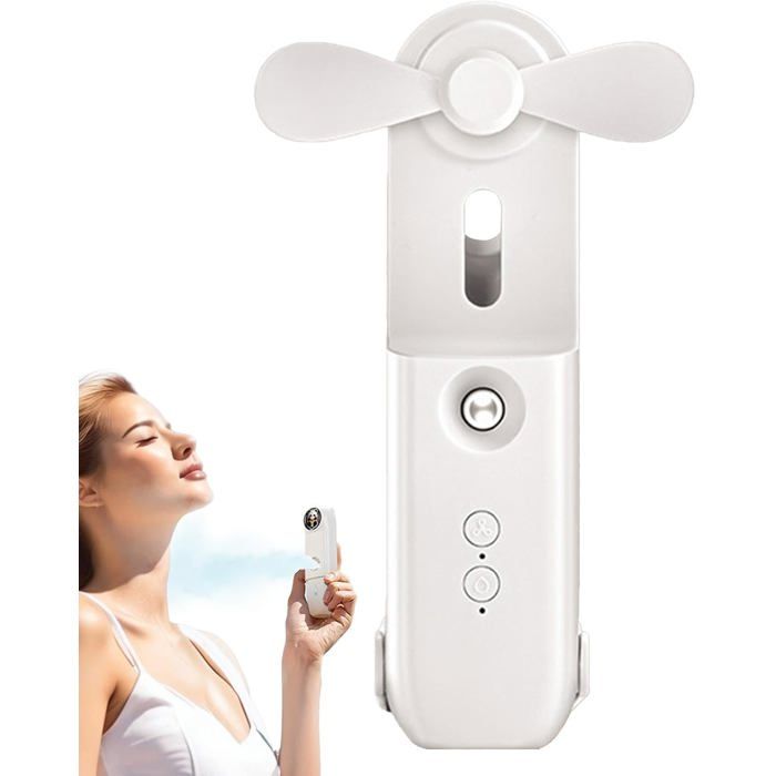 ®RisingFF Ventilateur brumisateur portable Ventilateur brumisateur de bureau portable - Risingff