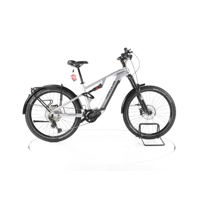 Vélo électrique - Hercules NOS FS SUV 2.1 - argent - VAE SUV - Shimano 630 Wh Reconditionné Reconditionné - Hercules reconditionné disponible sur Cdiscount Seconde Vie